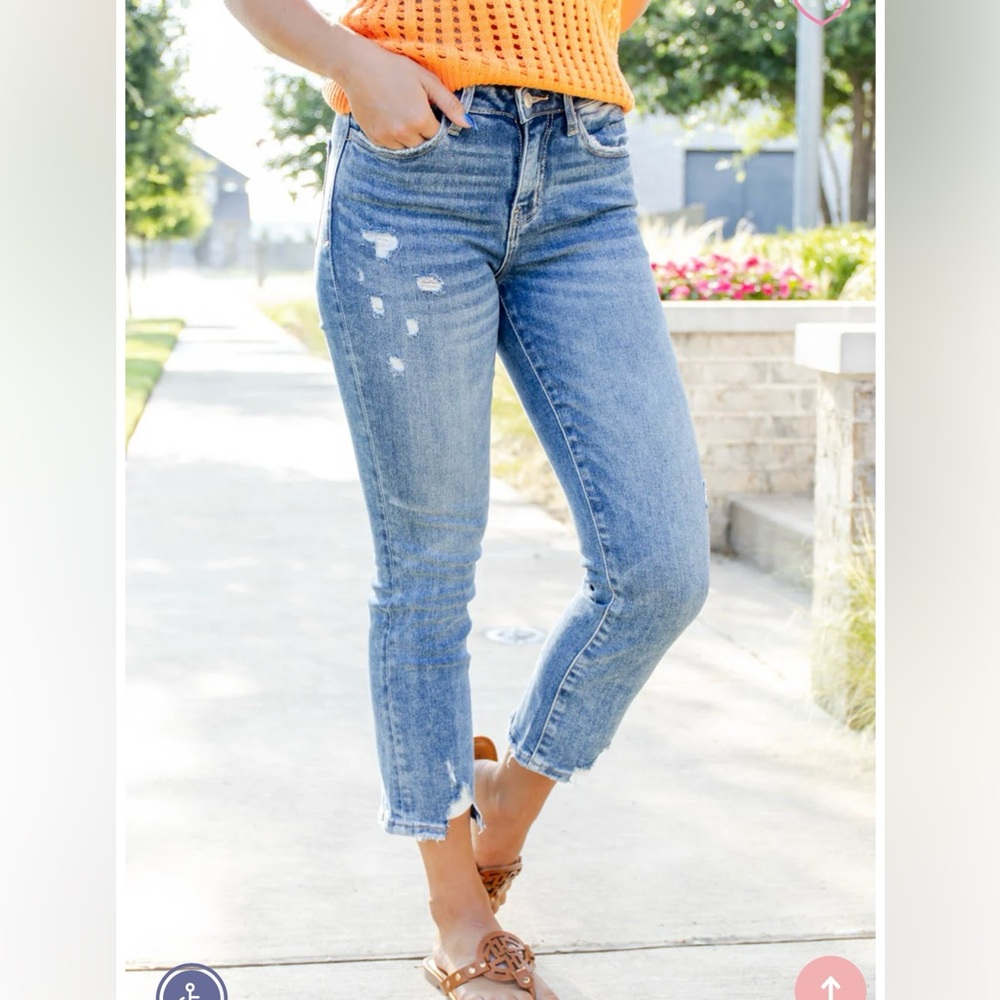Lovervet by Vervet Size 29 Cropped Jeans